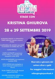 Scopri di più sull'articolo Stage con Kristina Ghiurova – 28, 29 settembre 2019